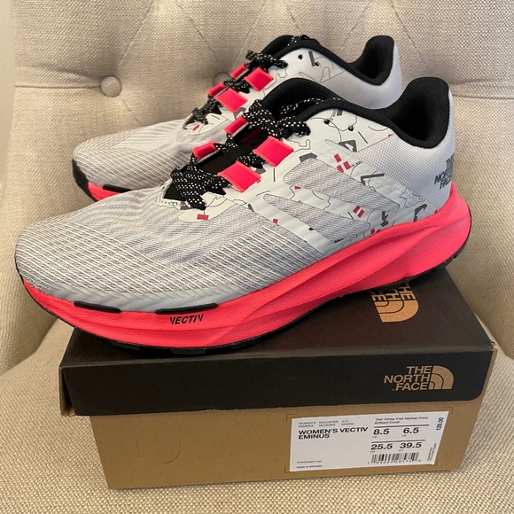 THE NORTH FACE Size 8.5 Women’s Vectiv Eminus Trail Running Shoes NEW - Picture 1 of 10